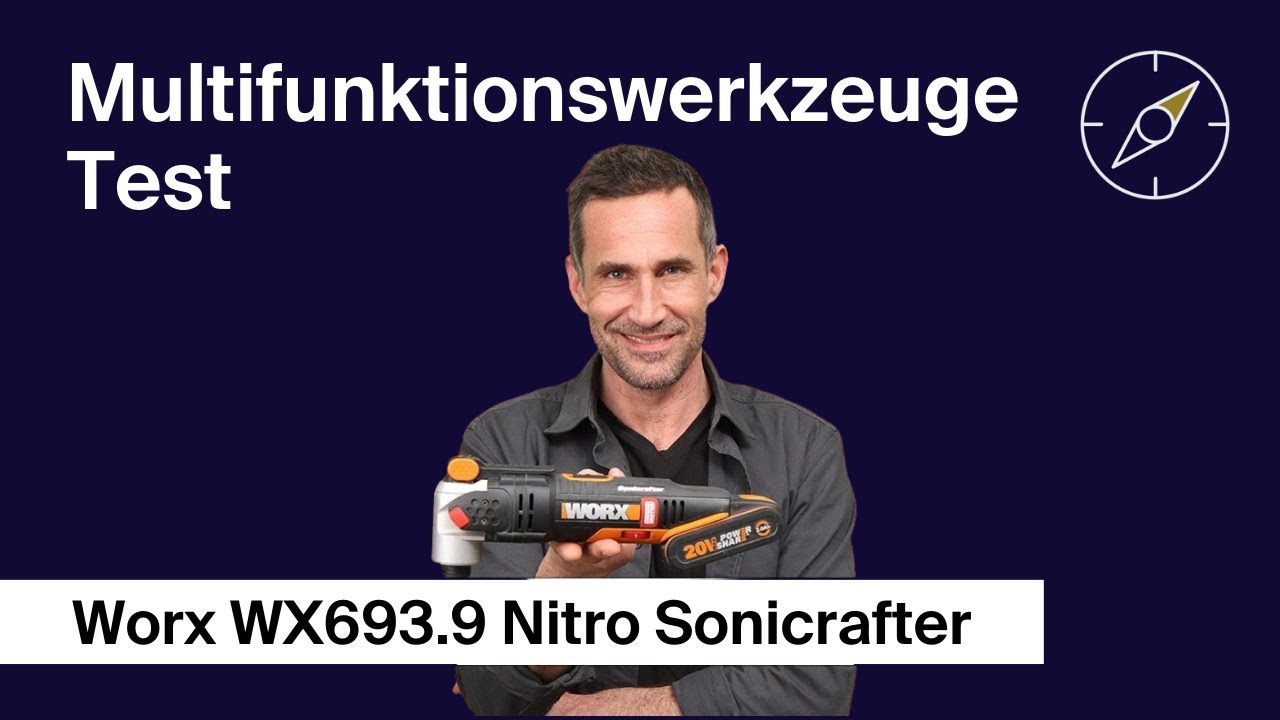 Oszillations-Multi­funktions­werkzeug Test: Worx WX693.9 Nitro Sonicrafter – F.A.Z. Kaufkompass