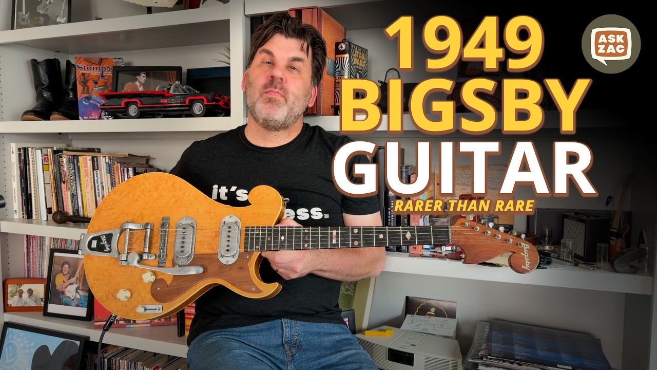 Взглянем на гитару Bigsby 1949 года &mdash; редчайшая редкость! &mdash; Спросите Зака ​​267