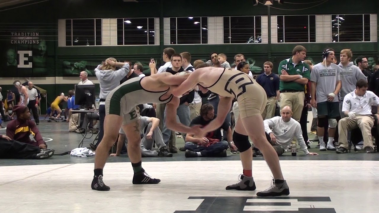 165 lbs EMU Final Lester France, EMU vs Kyle Mosier, Purdue