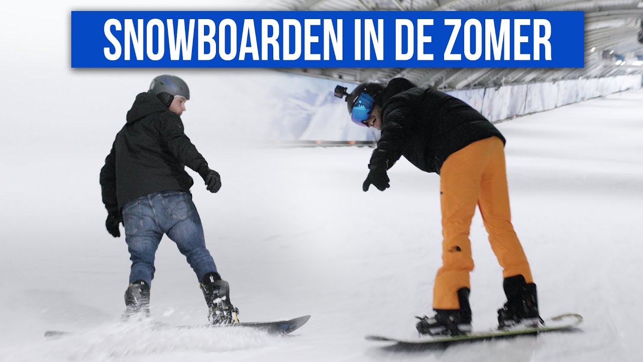 SNOWBOARDEN IN DE ZOMER | VOL GAS MET JOEY
