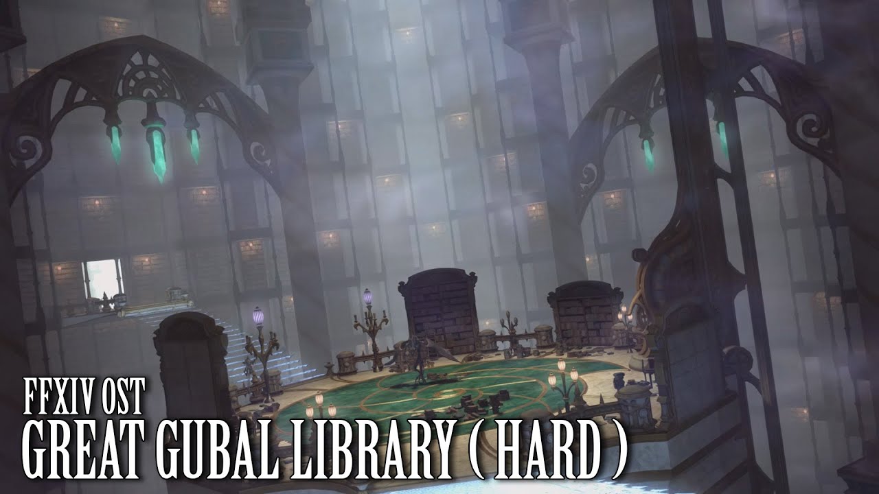 FFXIV OST Great Gubal Library ( Hard Mode )