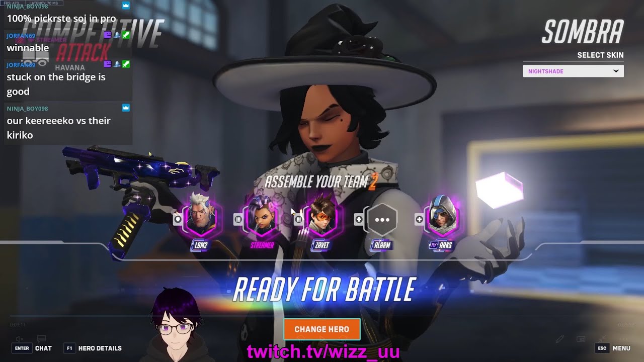 BEST Sombra ONE TRICK! SombraWizard SOMBRA OVERWATCH 2 SEASON 16 TOP 500 GAMEPLAY