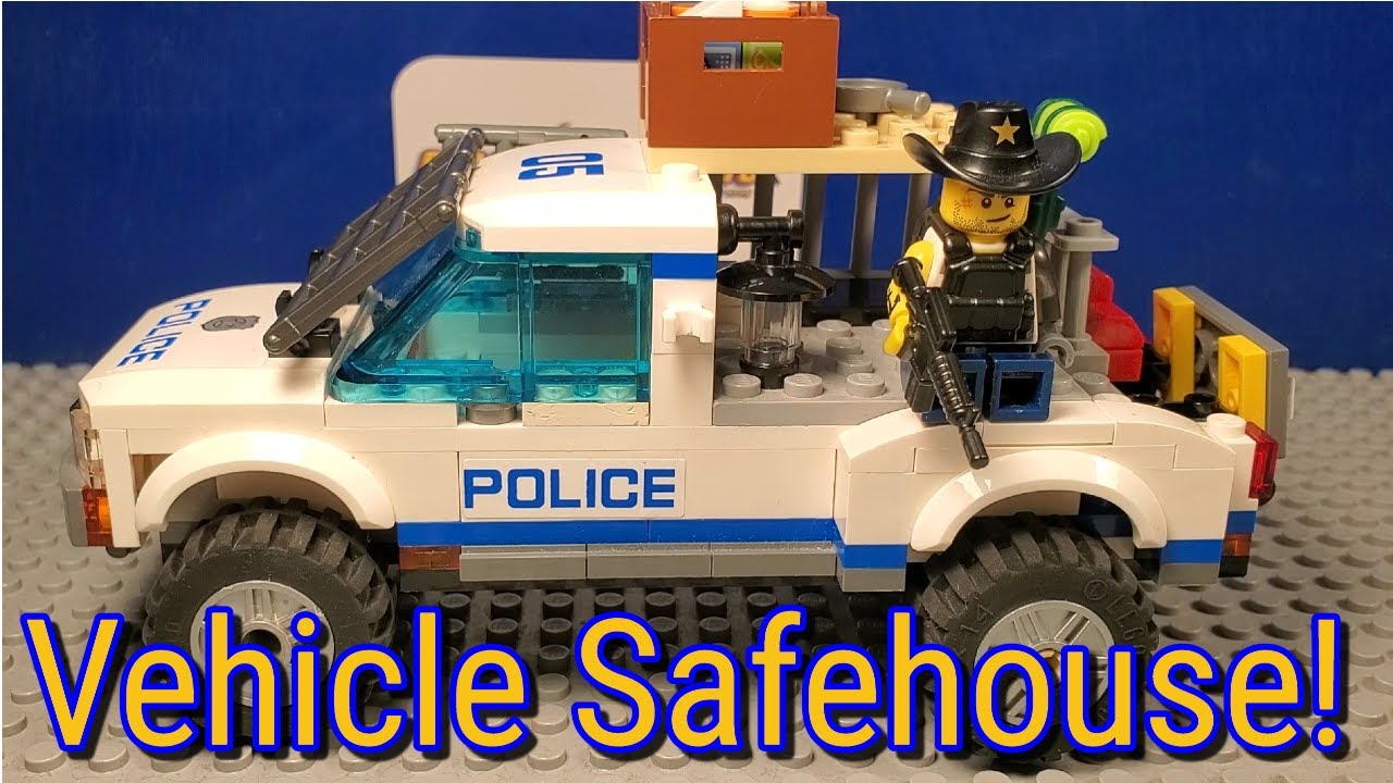 How to Prepare a LEGO Zombie Vehicle Safehouse!