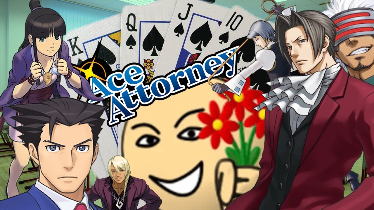 Персонажи Ace Attorney сыграли в карты | Objection.lol [Юридический класс - Эпизоды]