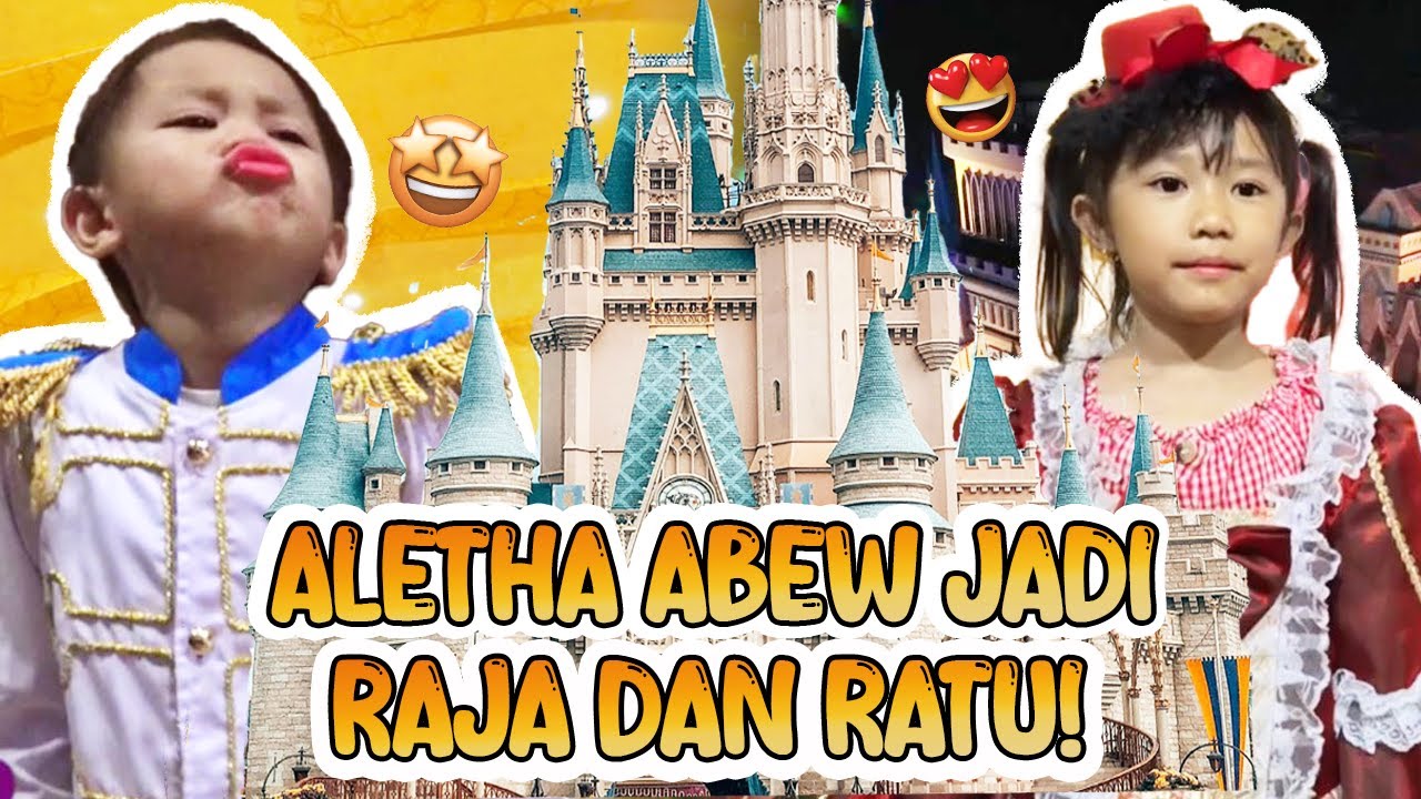 PUNYA ISTANA??! ABEW BERUBAH JADI RAJA DAN ALETHA JADI RATU | NICOLES RIVER PARK