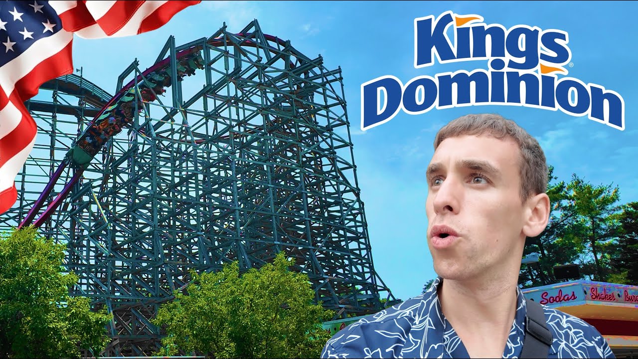 Twisted Timbers, lluvia y mucho más en mi primera visita a KINGS DOMINION | Montañas USAs Episodio 2