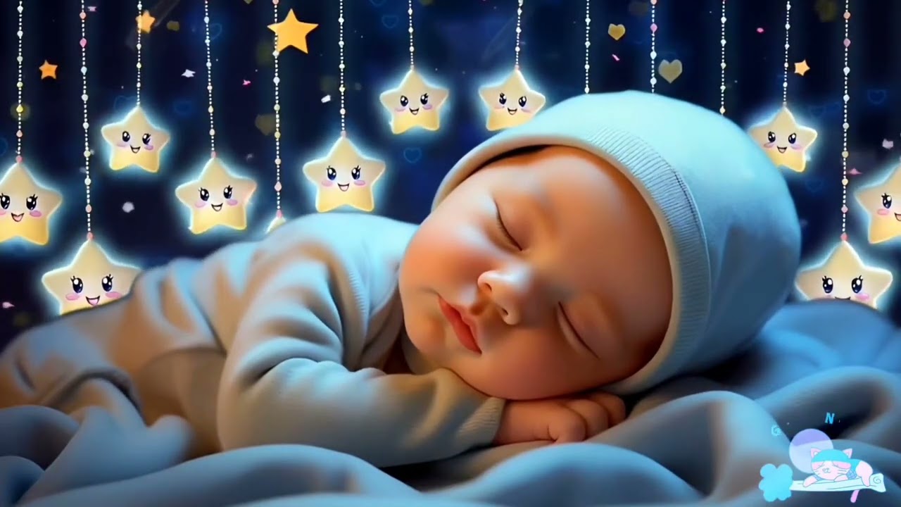 Baby Sleep Music 💤 Sleep Instantly in 3 Minutes | Calm Mozart & Brahms Lullaby for Deep Sleep