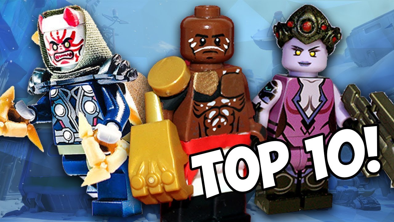 Top 10 Overwatch LEGO Custom Minifigures