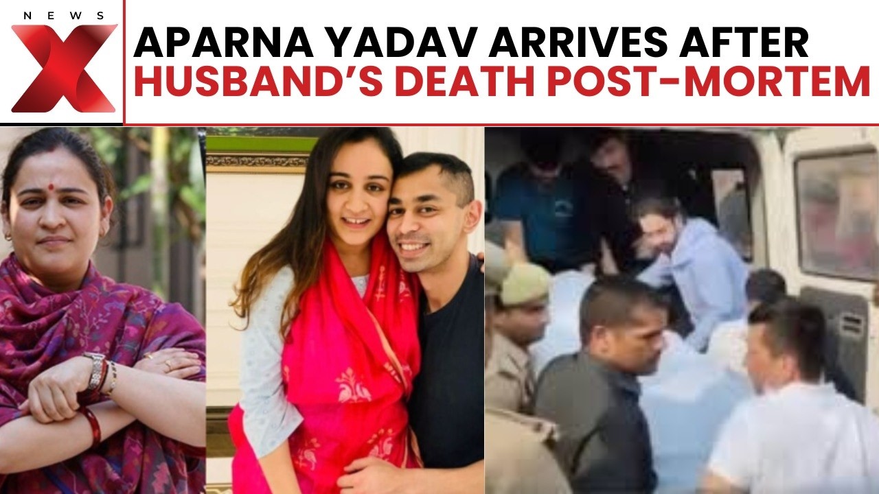 Aparna Yadav Arrives In Lucknow As Prateek Yadav&rsquo;s Mortal Remains Leave KGMU