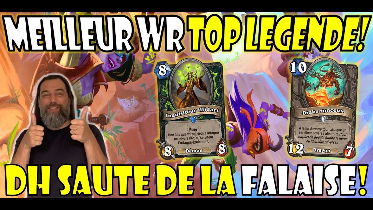 MEILLEUR WINRATE EN TOP LÉGENDE : DH SAUTE DE LA FALAISE!