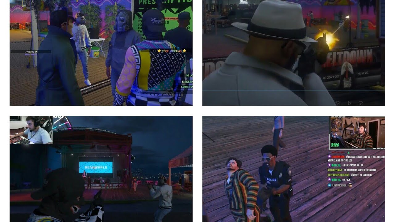 Cleanbois vs NBC SHOOTOUT at Dean's World (All POVs) | GTA RP NoPixel 3.0
