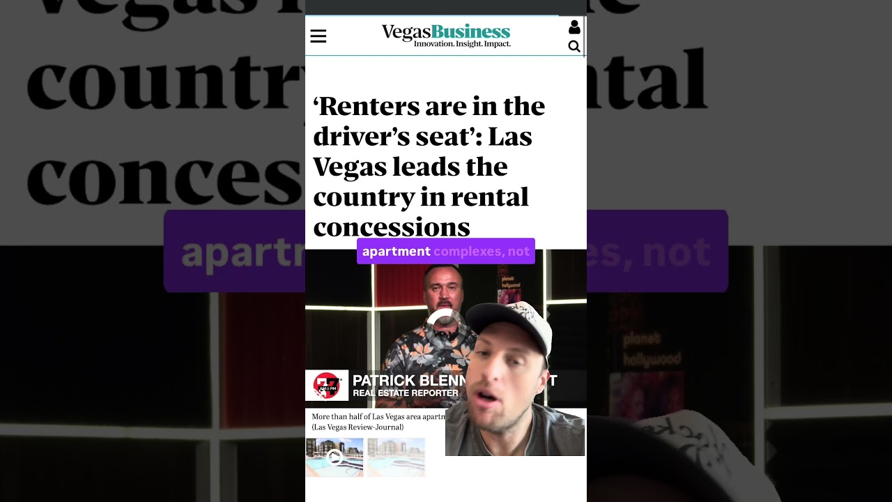 Las Vegas Leads the Entire Country in Rental Concessions at 51 7 Percent