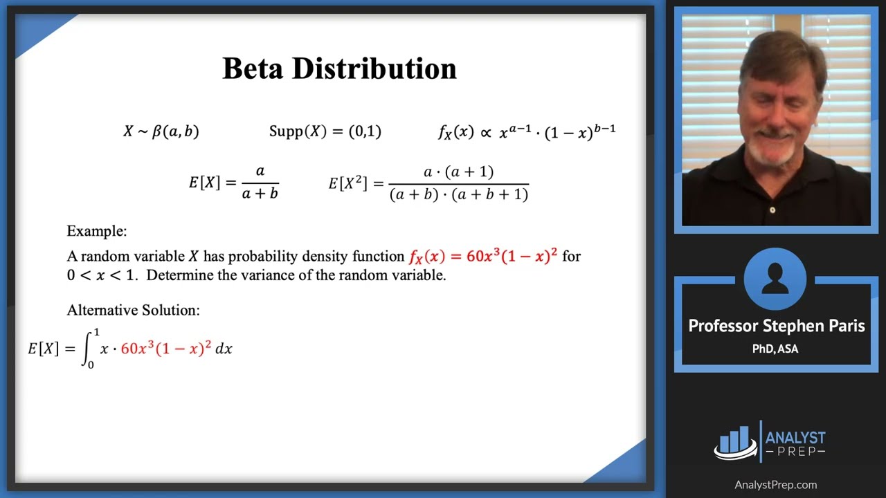 Beta Distributions (SOA Exam P – Probability – Univariate Random Variables)