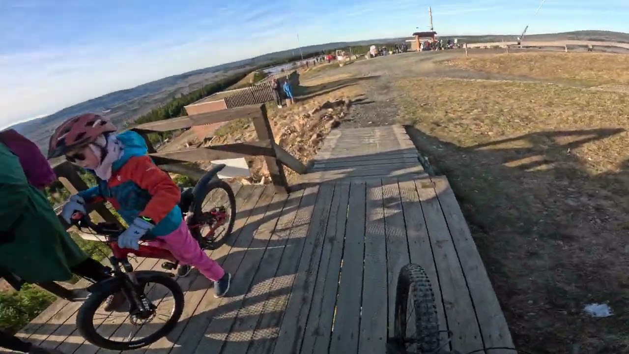 Kids - Ride zum Wurmberg und die Trails wieder runter * Braunlage im Winter
