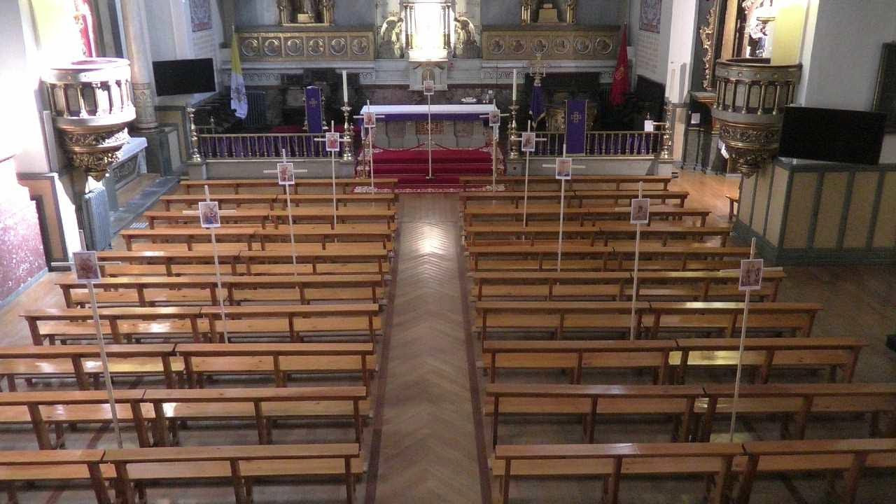 ANGELUS DESDE LA CAPILLA DE SAN FERM&Iacute;N. &iquest;HAS PUESTO EL PA&Ntilde;UELO DE SAN FERMIN?