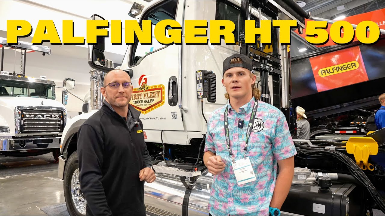 Palfinger's New HT 500 Hook Lift - Walk Around