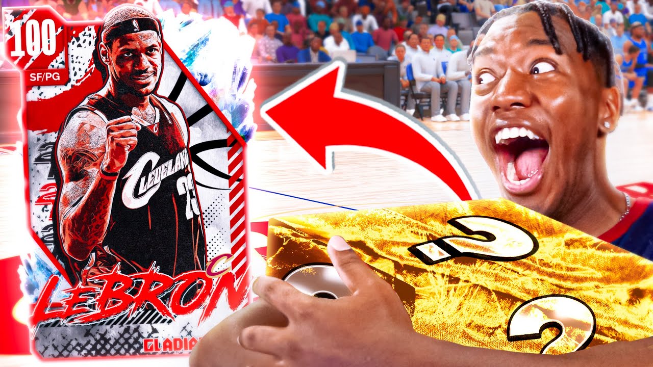 I Used Mystery Boxes To Build 100 Overall Lebron James A Team
