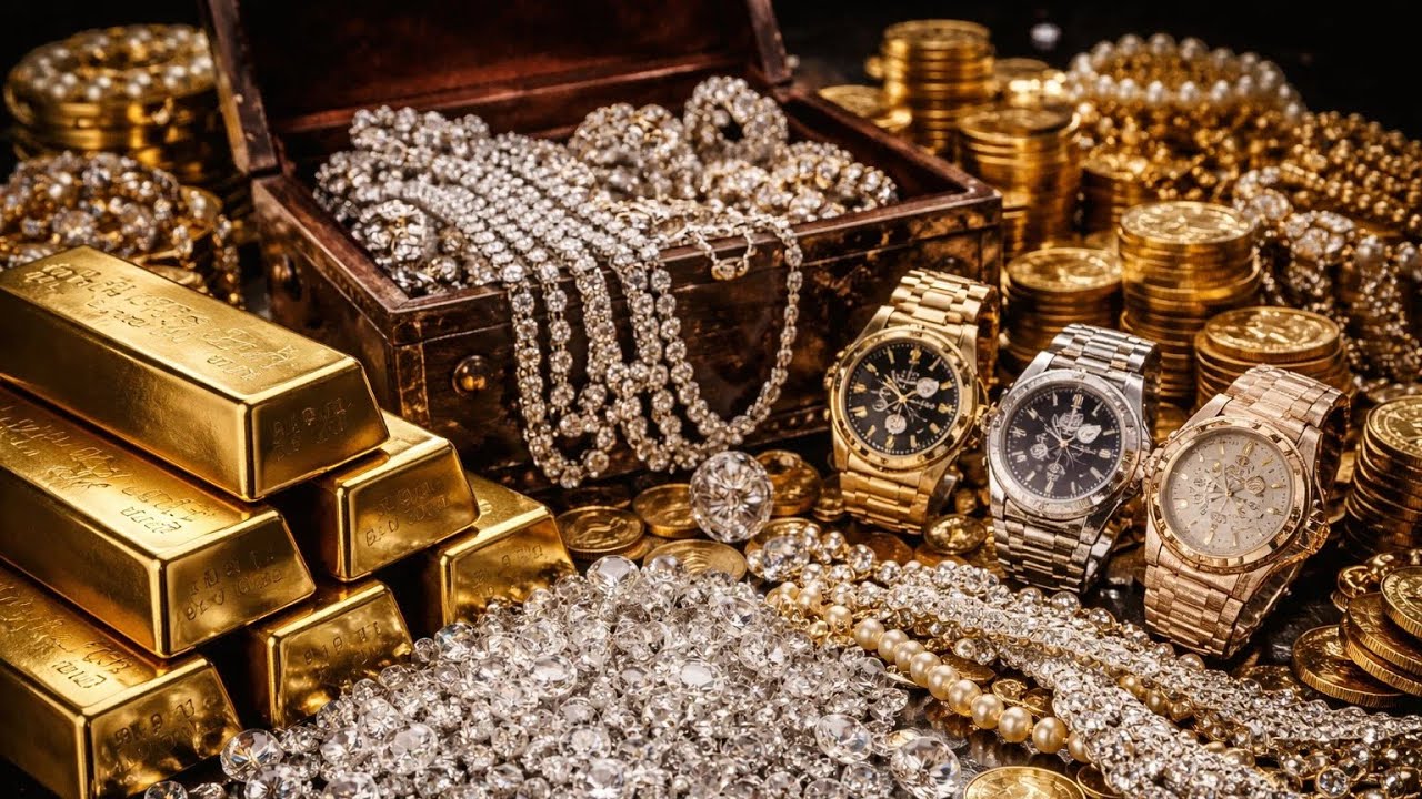 1997 Gold, Diamonds, and Watches Worth Hundreds of Millions Resurface