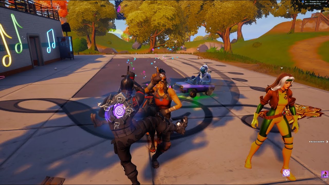 Black Knight Doing Take The L To OG Skins In Party Royale 😂