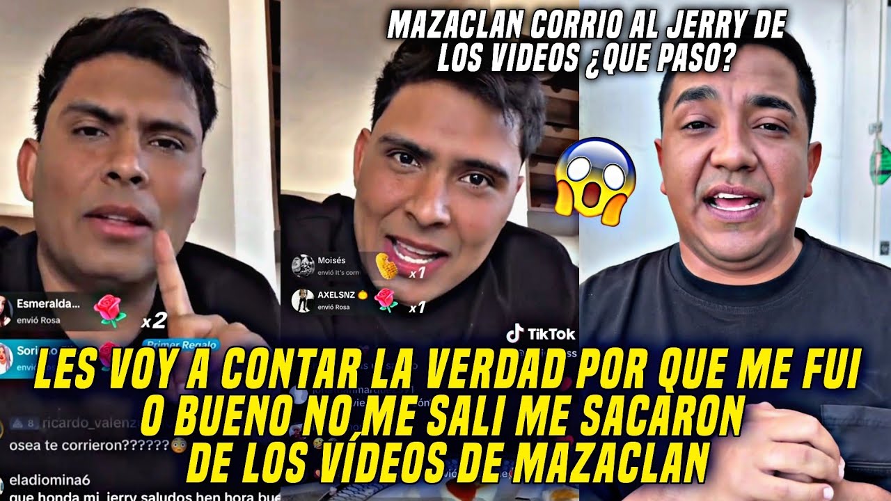 EL JERRY DICE QUE MAZACLAN LO CORRIÓ DEL TEAM Y DE LOS VIDEOS 