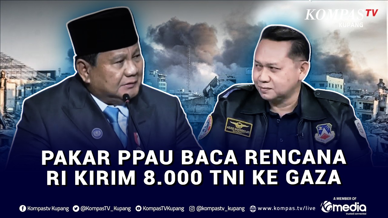 [FULL] Pakar Pertahanan PPAU soal Indonesia Jadi Wakil Komandan ISF untuk Pasukan di Gaza
