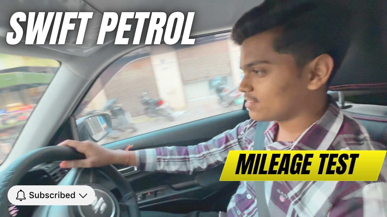 SWIFT PETROL MILEAGE TEST