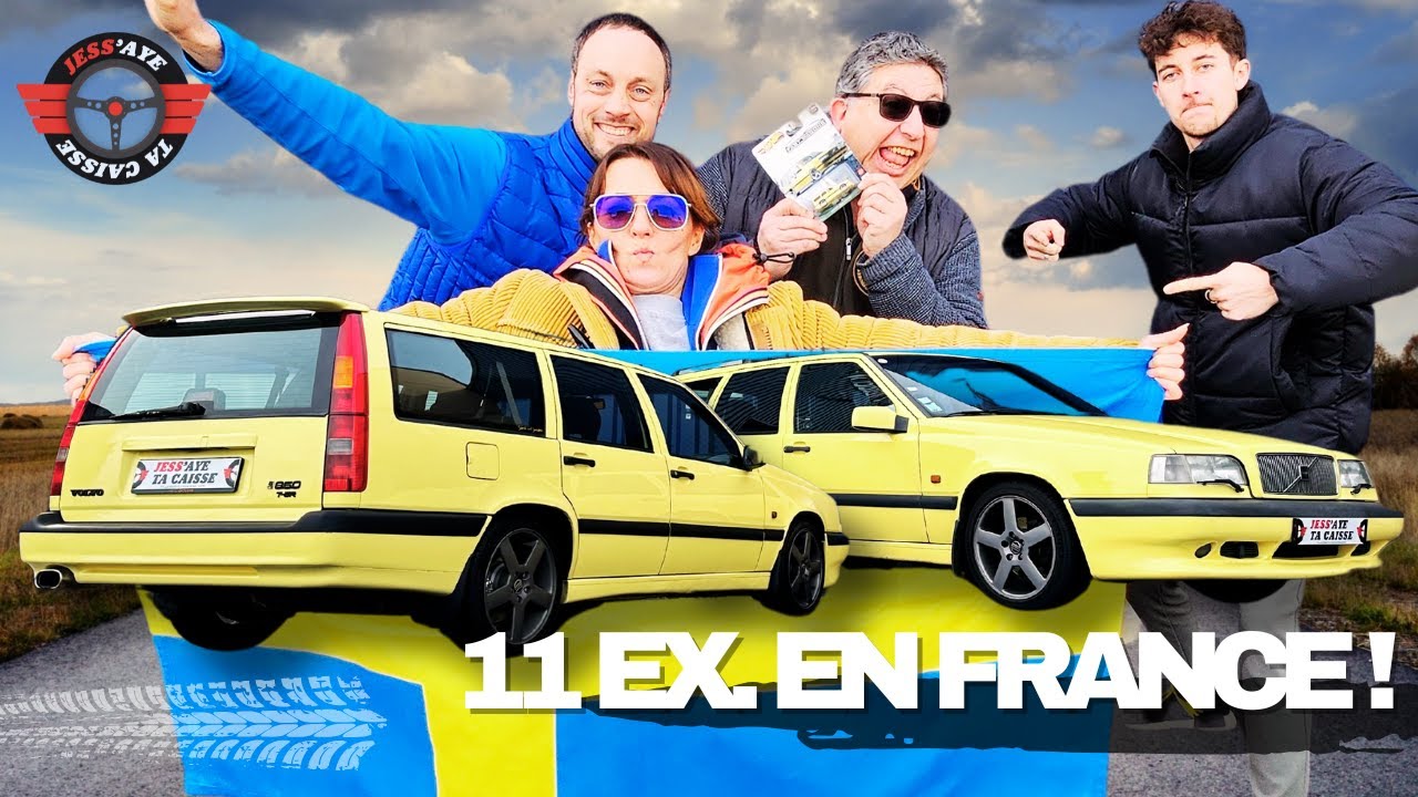 EN ROUTE POUR LE VALHALLA EN VOLVO 850 T5-R : 11 EX. EN FRANCE SEULEMENT !!!!!