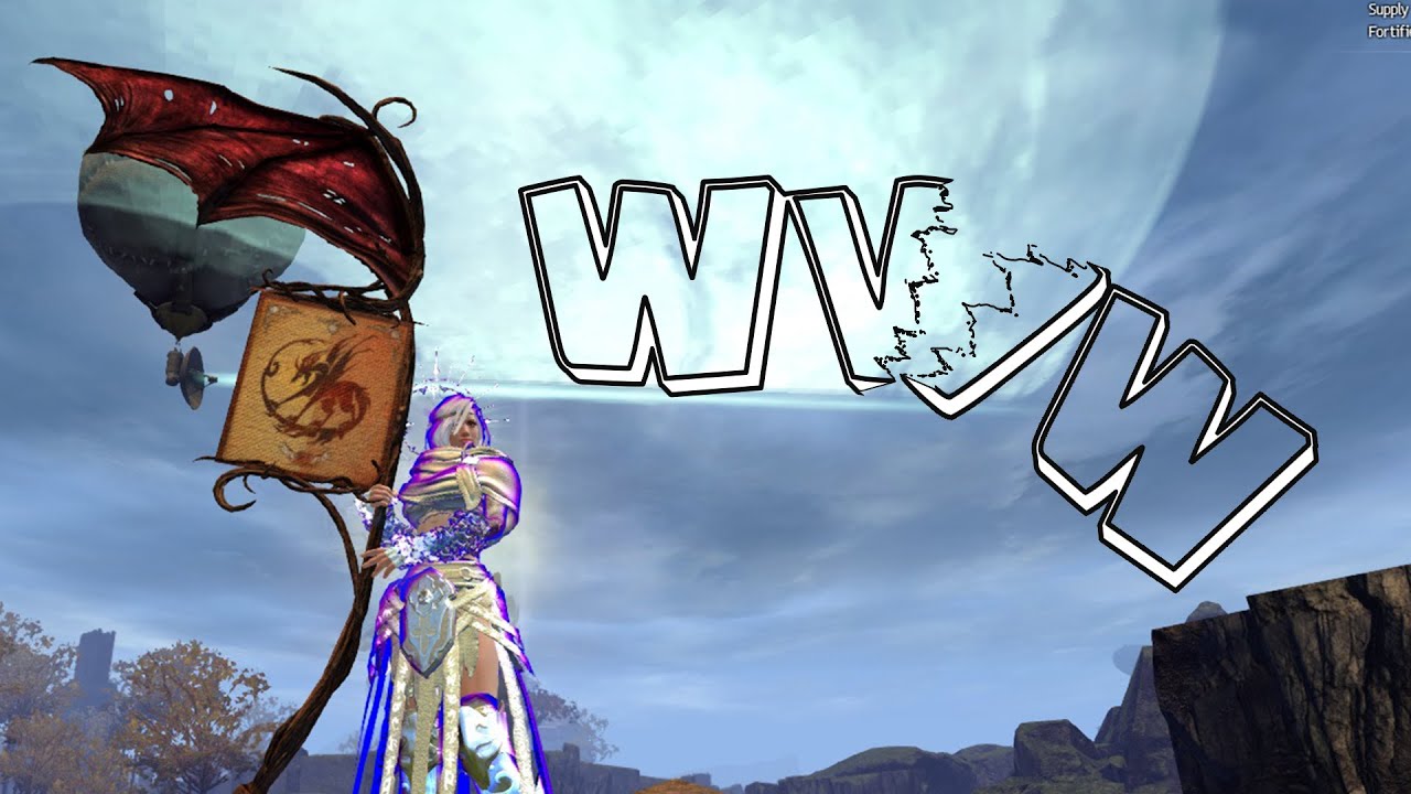 WHEN YOUR SERVER IS EMPTY XD #wvw #gw2 #guildwars2