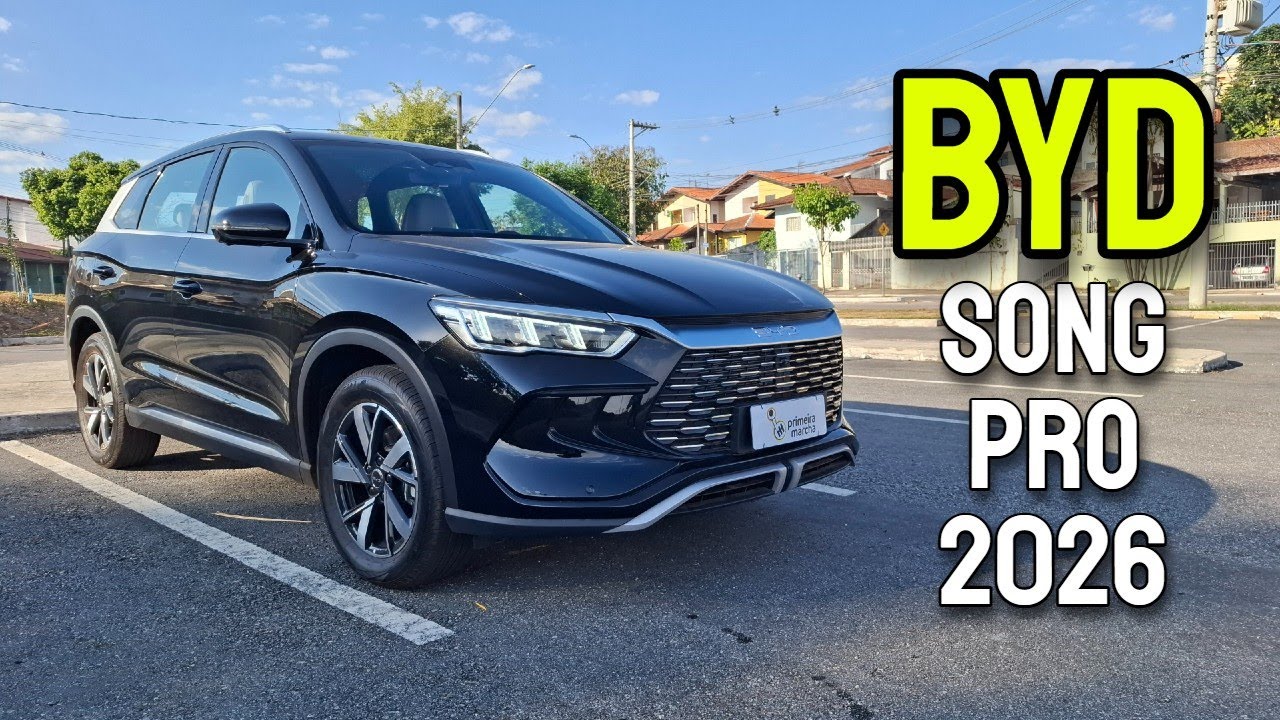 AGORA COM ADAS! O QUE MUDOU NO BYD SONG PRO 2026!