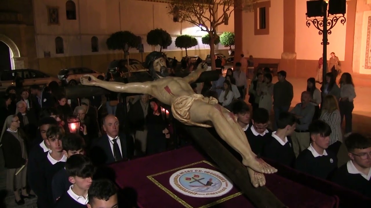 Via Crucis del Cristo de la Providencia en el Colegio de Santa Isabel. Marchena. 2023
