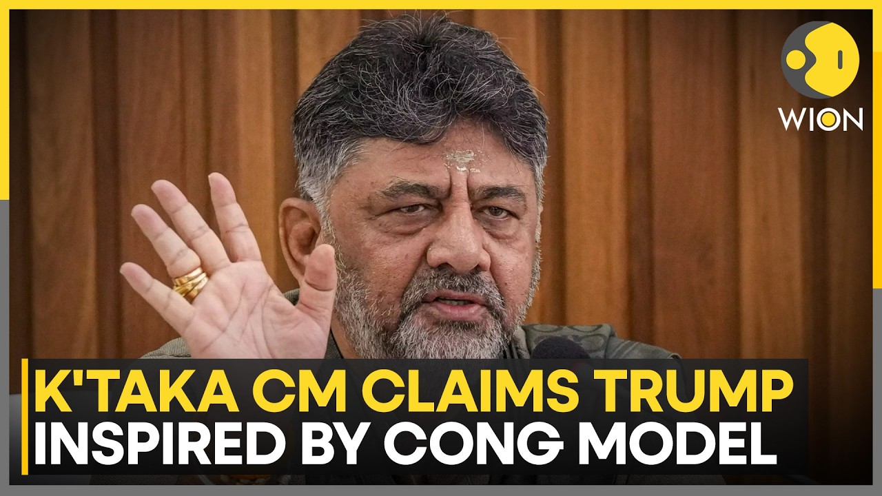 Karnataka CM Claims US President Copied Congress' Welfare Model | WION News