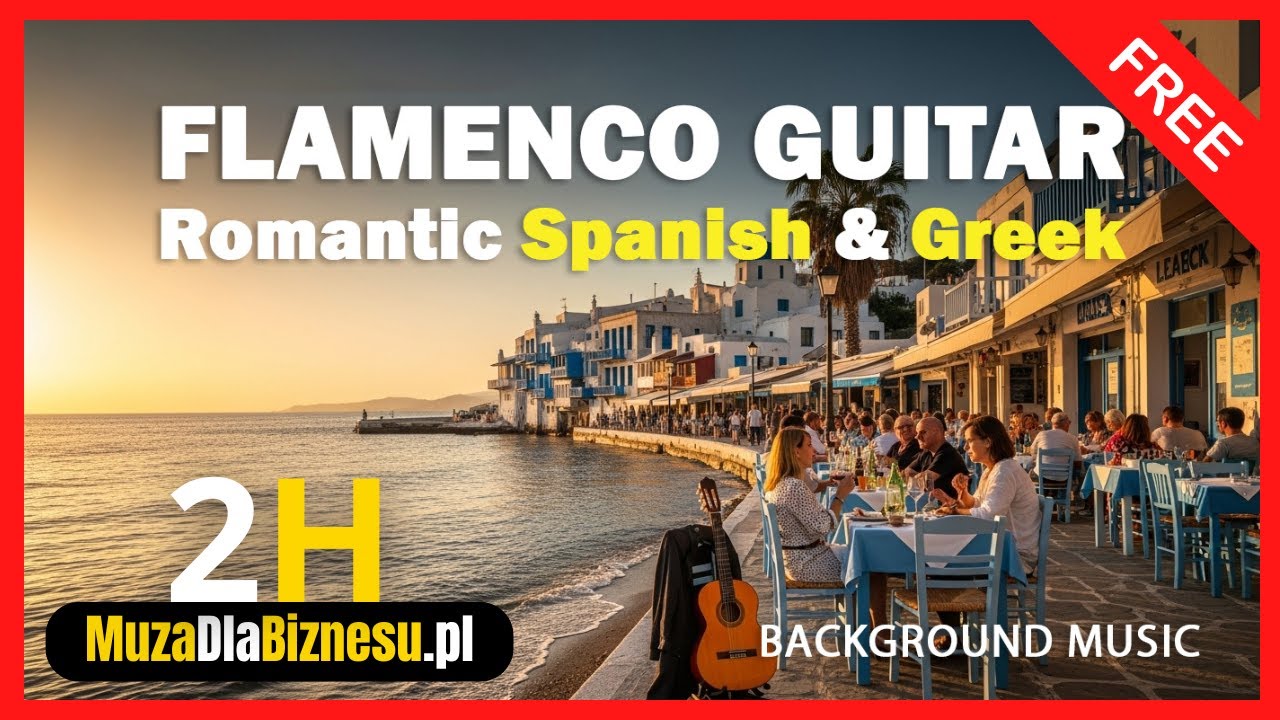 Flamenco Guitar 2h – Romantic Spanish & Greek Background Music for Restaurant, Dinner & Relax