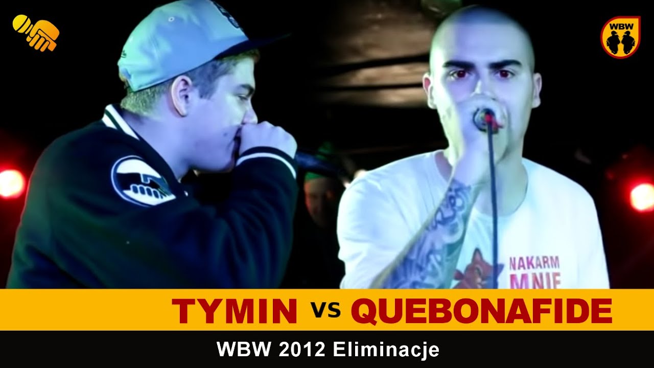 Quebonafide 🆚 Tymin 🎤 WBW 2012 el.4 (freestyle rap battle) Finał