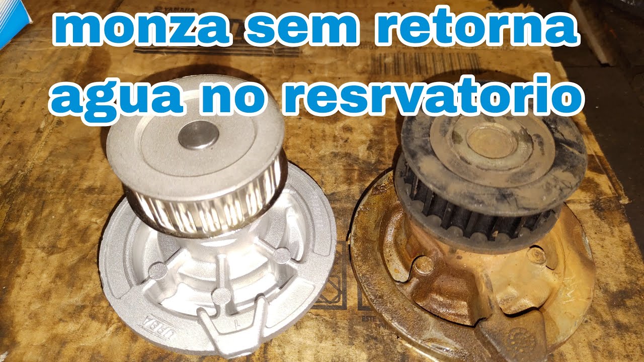 monza 2 0  sem retorno de agua no reservatorio