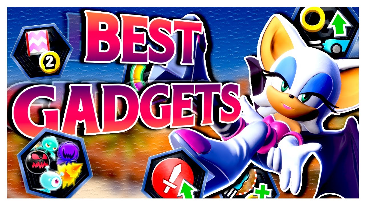 Sonic Racing Crossworlds BEST GADGETS GUIDE! (1-Slot Gadgets Edition) || Legend Competition Round 2
