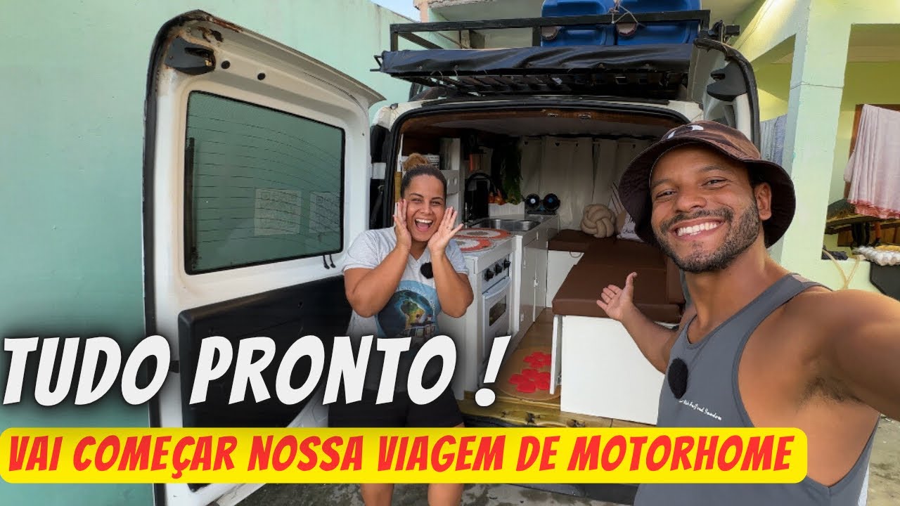 CONHEÇA NOSSA NOVA DOBLO MOTORHOME MAIS LINDA DO MUNDO