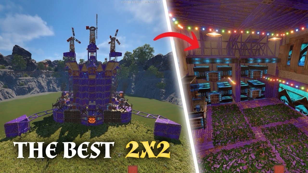 The Best Small Group 2x2 In All Of Rust / 2025 Base Design!