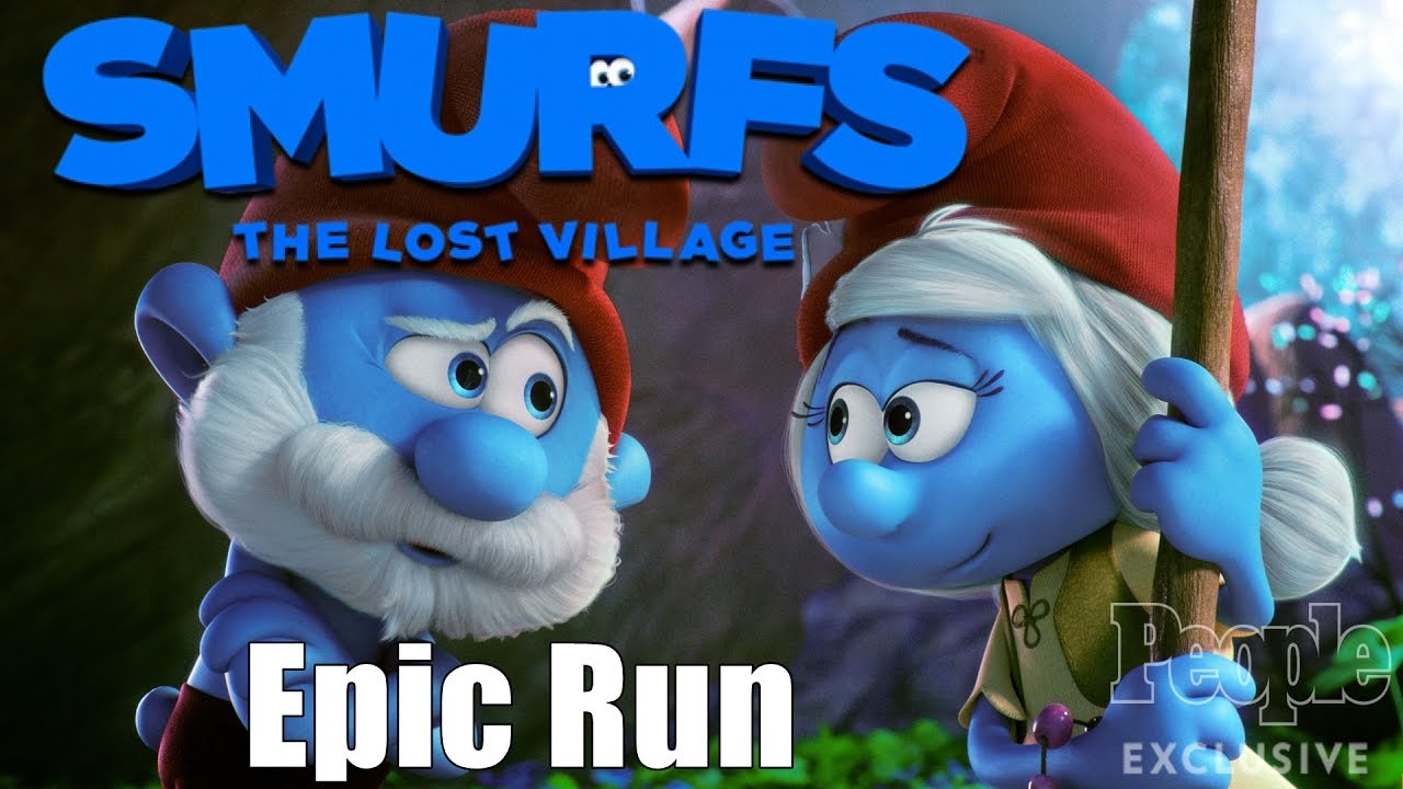 Smurfs 3 The Lost Village Movie Mobile Game Epic Run For Children