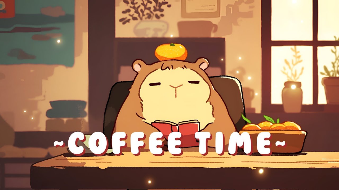 [Extended Mix] Capybara Music Channel | Study & Chill Music Mix 🦫 🎧 ✨