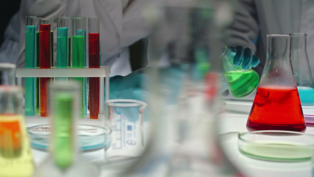Scientists Stock Footage | Laboratory Experiment | 4K Free Stock Videos | Copyright Free Videos