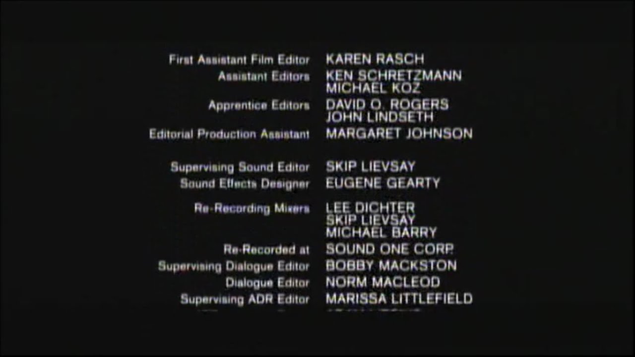 Men In Black (1997) End Credits (TBS 2023)
