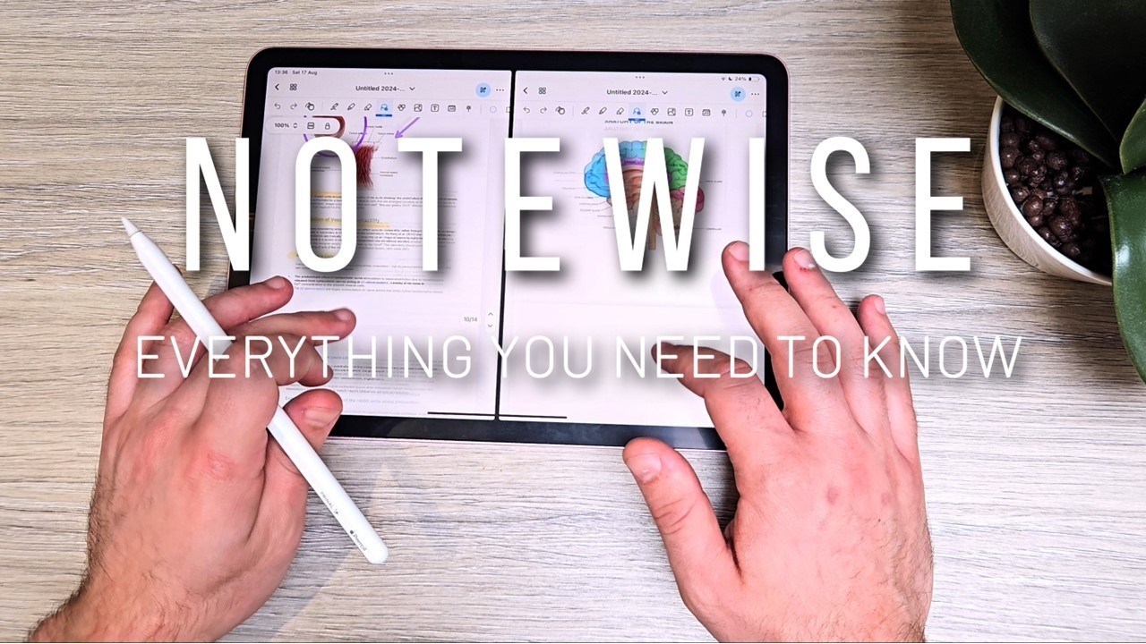 Лучшее приложение для ведения заметок для студентов? | Notewise на iPad