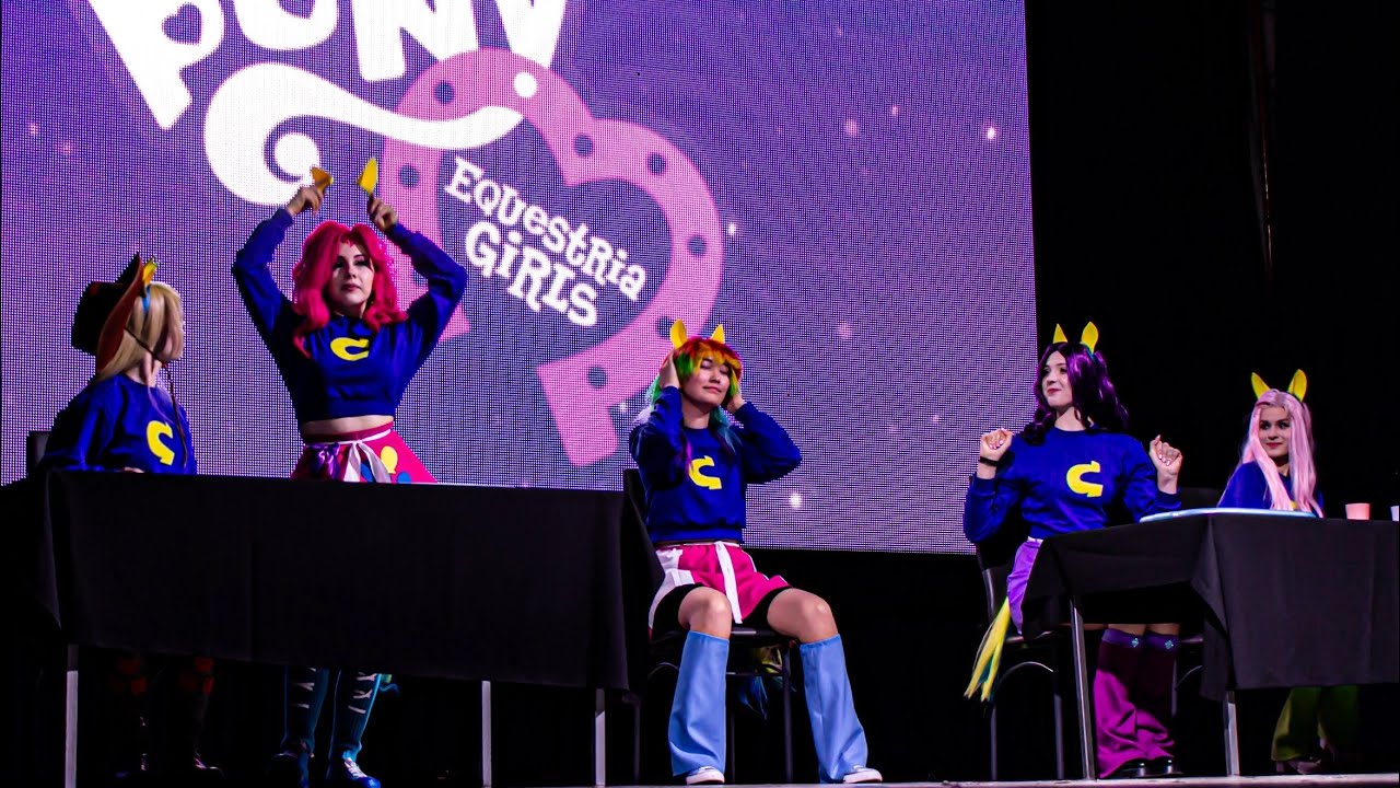 Косплей дефиле Equestria girls – Cafeteria song. Baikal Geek Con. 17.02.24г