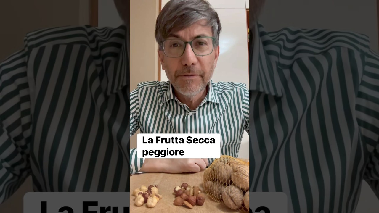 La frutta secca peggiore #danielepaci #agronomo #fruttasecca #hack #tips #nutrition #healthyfood