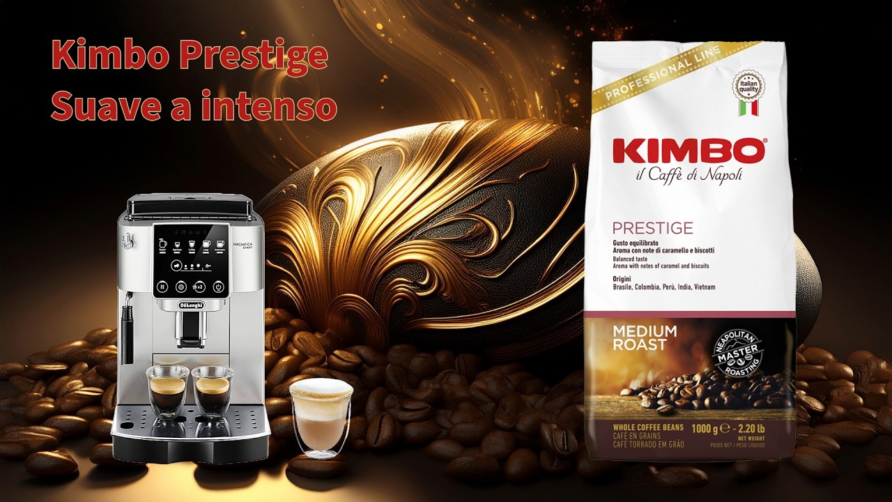 🌟 Como configurar o Kimbo Prestige na Delonghi Magnifica Start (guia completo)