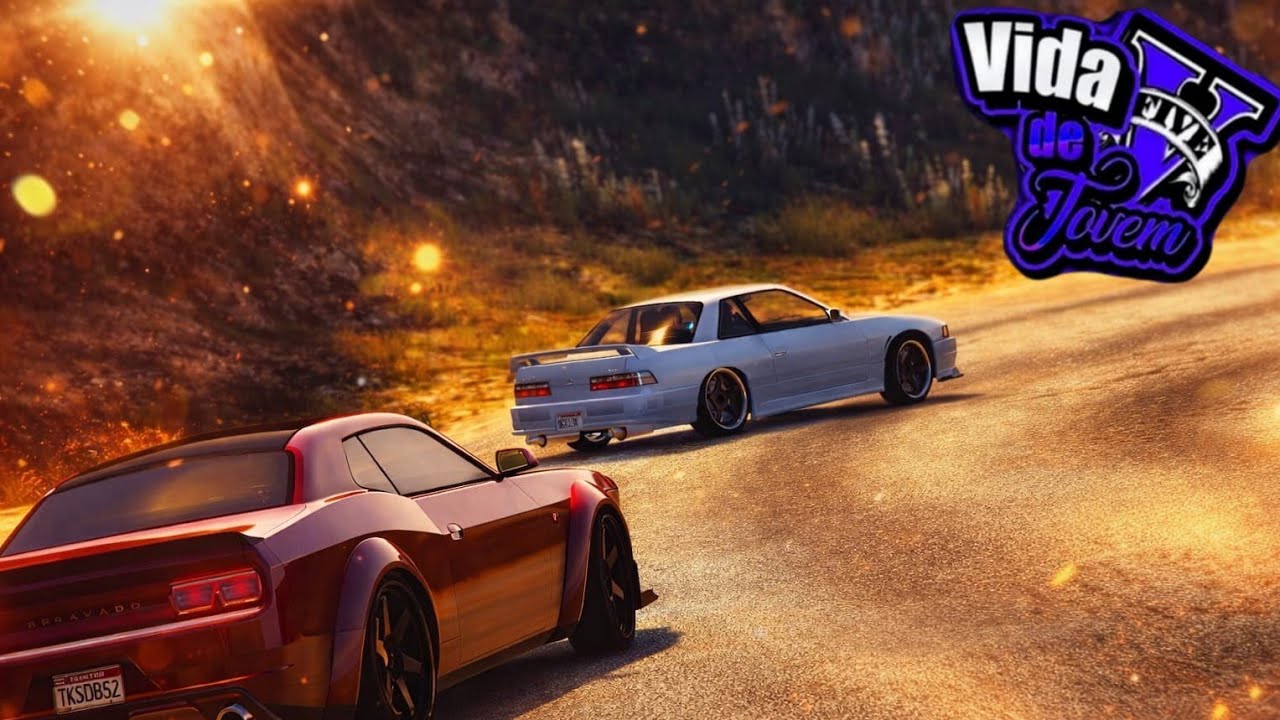 GTA V VIDA DE JOVEM - CORRIDA DE DRIFT COM O.... #ep15 