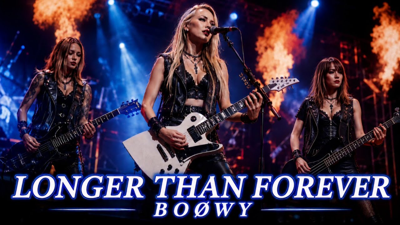 BOØWY　“ LONGER THAN FOREVER “　メタル女子が歌うボウイ｜Hard Rock Metal (Female Vocal)ver.  AICO