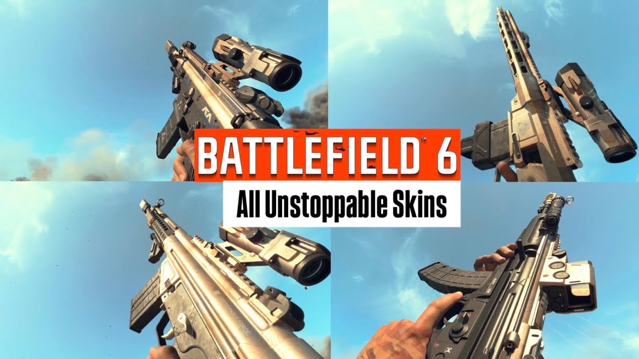 Battlefield 6 All Weapon Mastery Skins