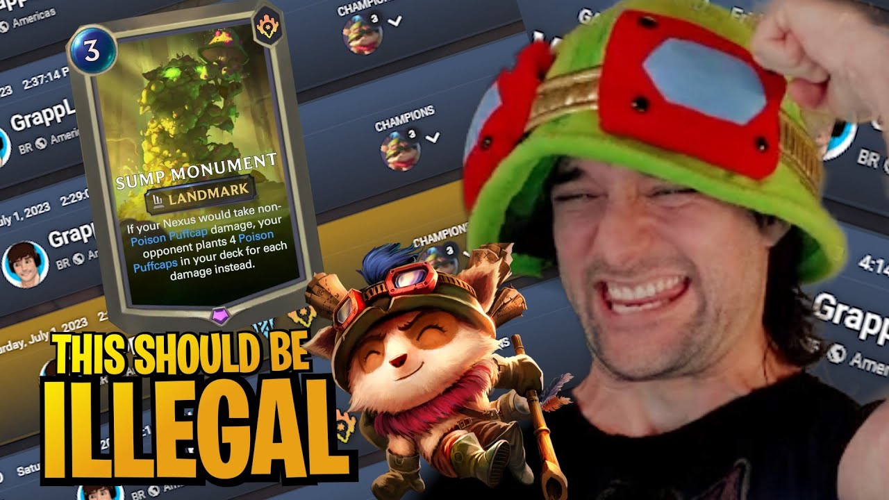 SUMP MONUMENT should be ILLEGAL! | Legends of Runeterra