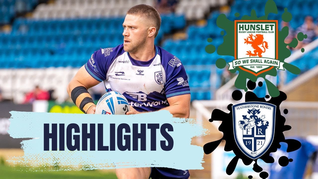 HIGHLIGHTS : Championship R17 - Hunslet (2025)